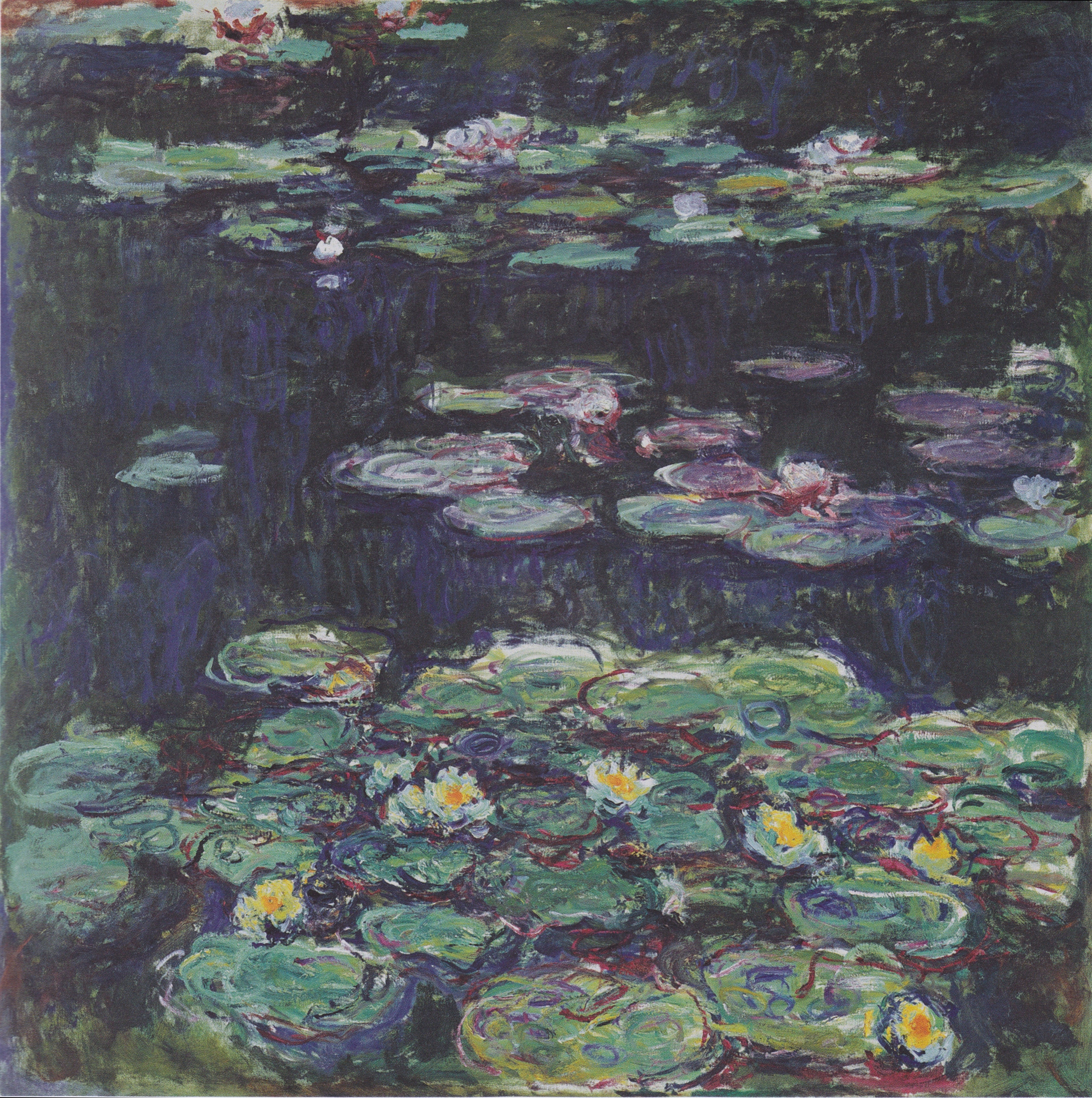 Reproduction du tableau « Nymphéas blancs et jaunes - Claude Monet » par Alpha Reproduction en peinture à l’huile