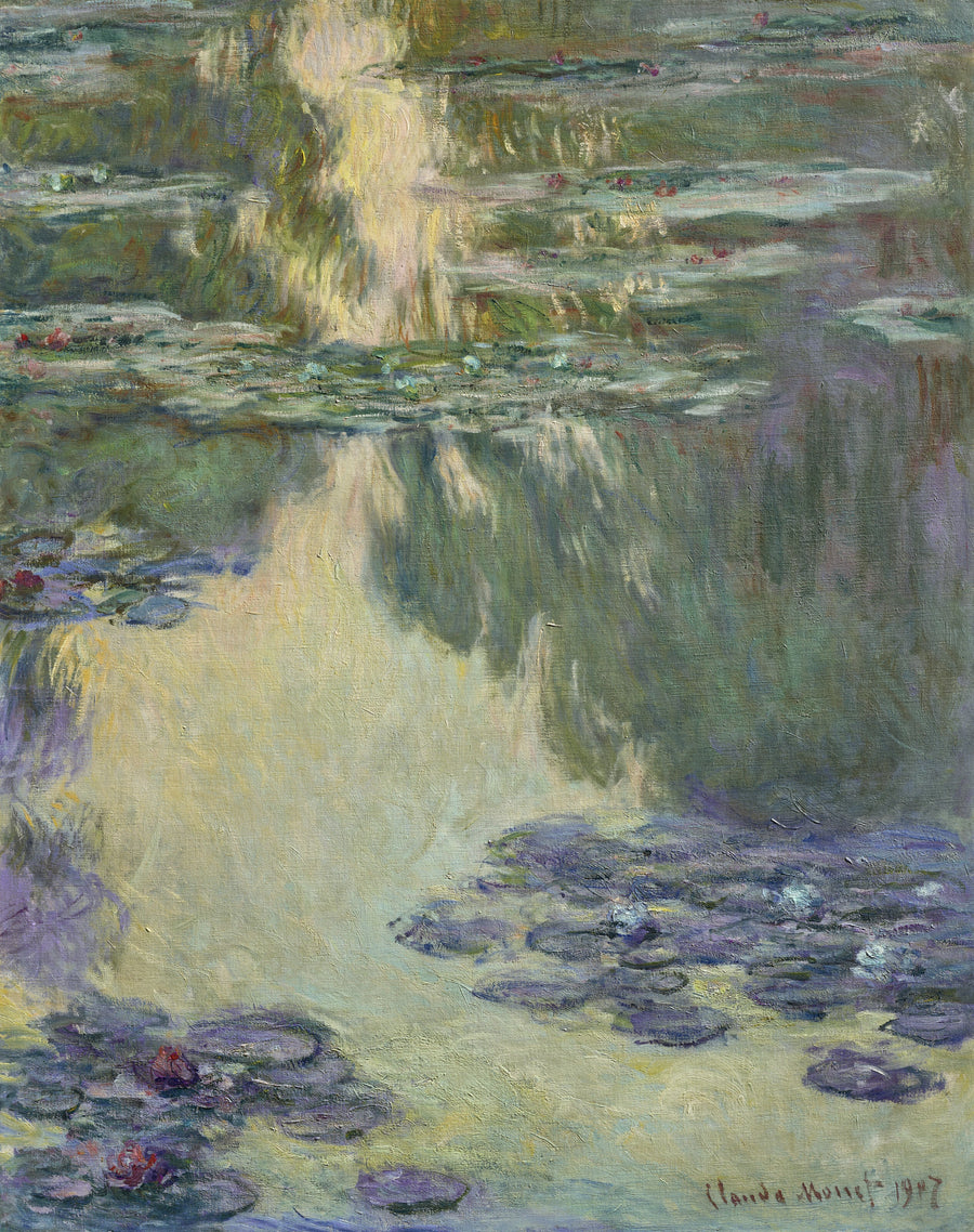 Nymphéas W1706, ancienne collection Kawamura – Claude Monet