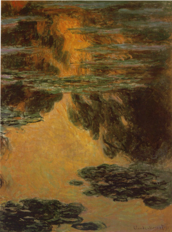 Reproduction du tableau « Nymphéas - Claude Monet » par Alpha Reproduction en peinture à l’huile