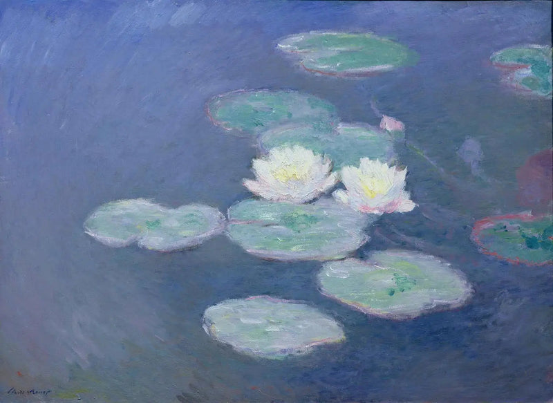 Nymphéas, effet du soir - Claude Monet