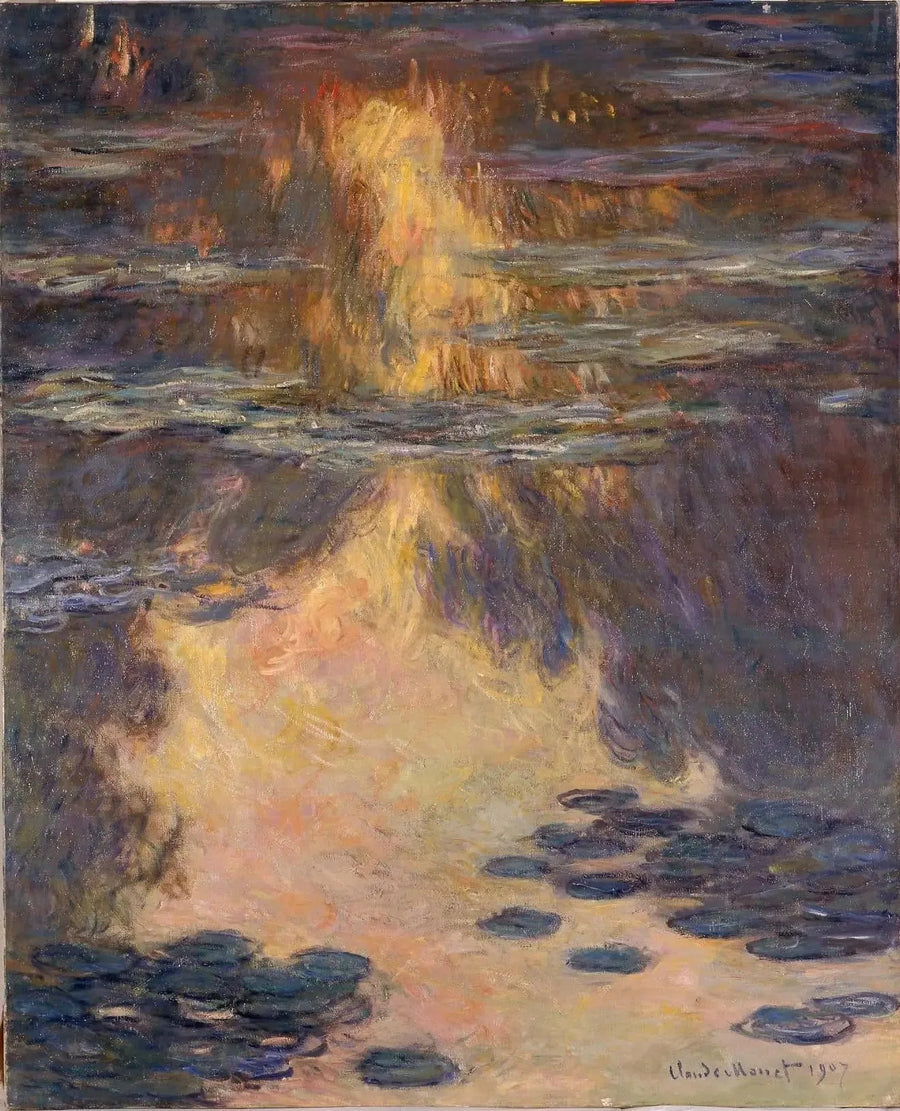 Nymphéas W1713 – Claude Monet
