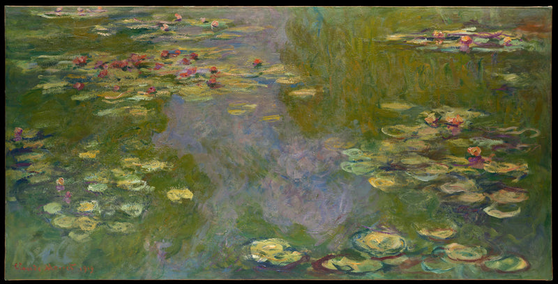 Nymphéas, Metropolitan Museum W1891 – Claude Monet