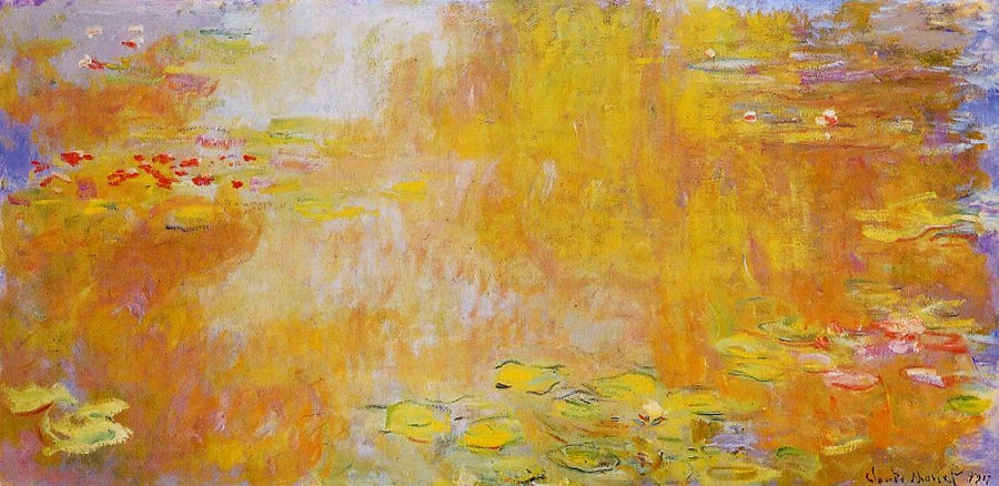 Les Nymphéas à Giverny, Nantes W1886 – Claude Monet