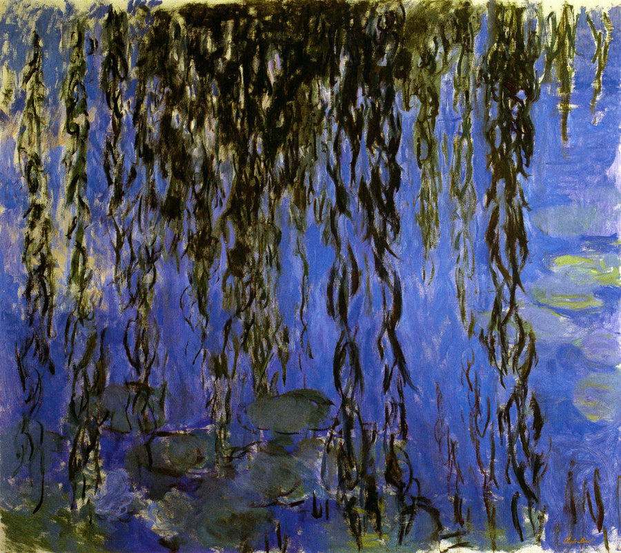 Nymphéas avec rameaux de saule, Giverny W1851 – Claude Monet