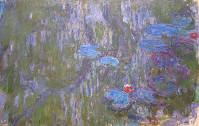 Nymphéas, reflets de saule W1860 – Claude Monet