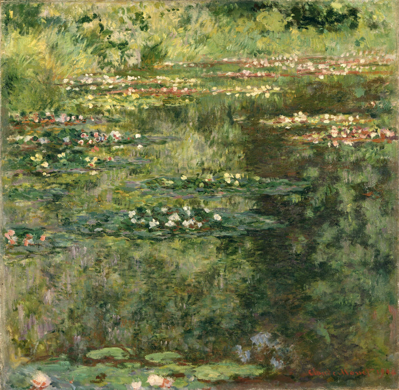 Nymphéas W1667 – Claude Monet