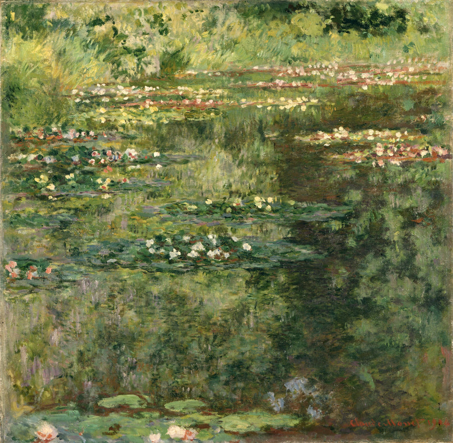 Nymphéas W1667 – Claude Monet