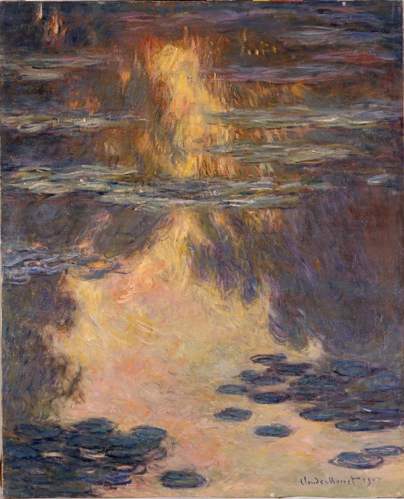 Nymphéas, Kuboso W1713 – Claude Monet