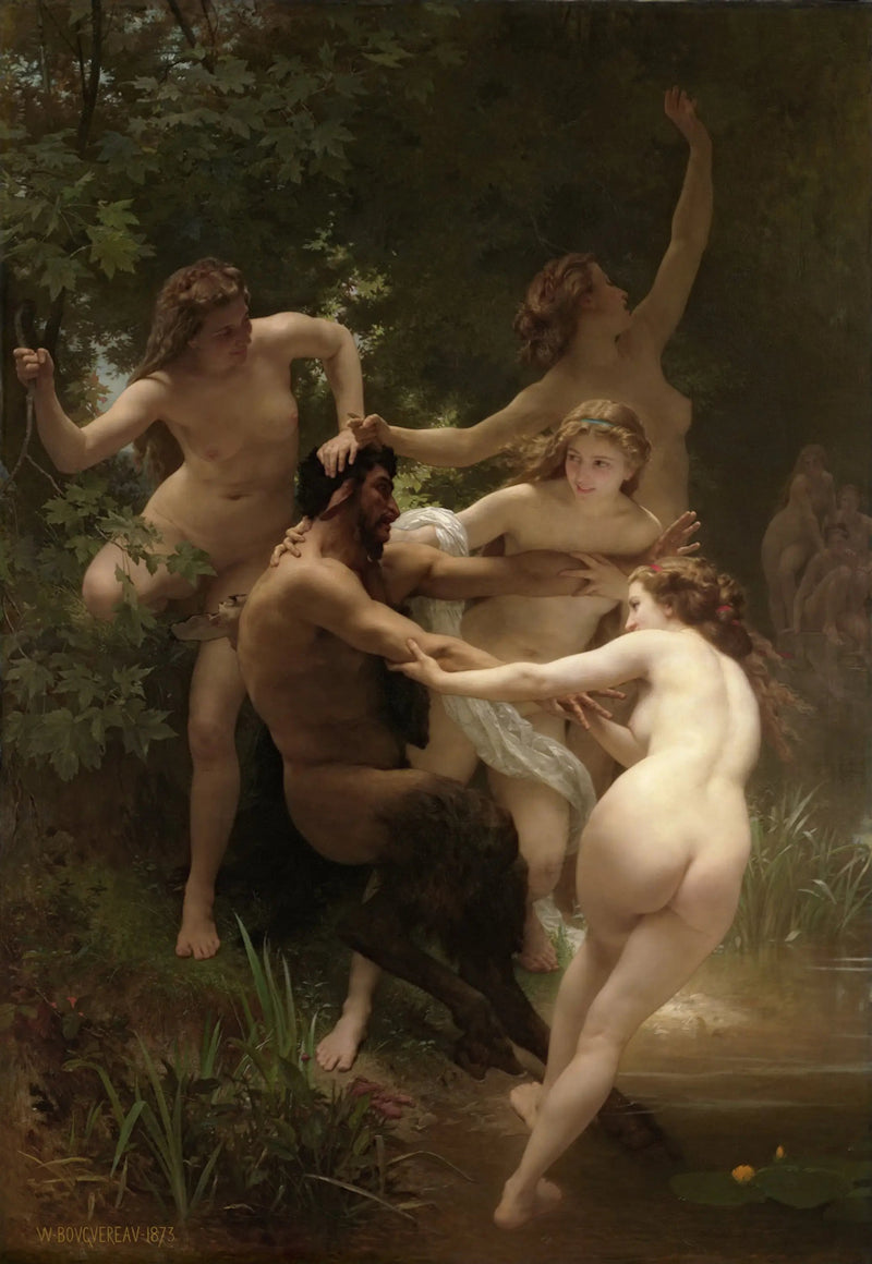 Nymphes et Satyre - Bouguereau