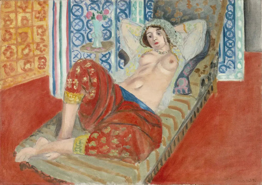 Odalisque à la culotte rouge - Henri Matisse
