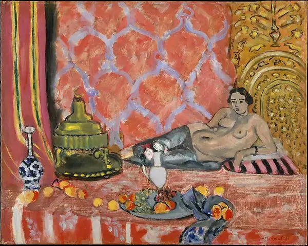 Odalisque au pantalon gris - Henri Matisse