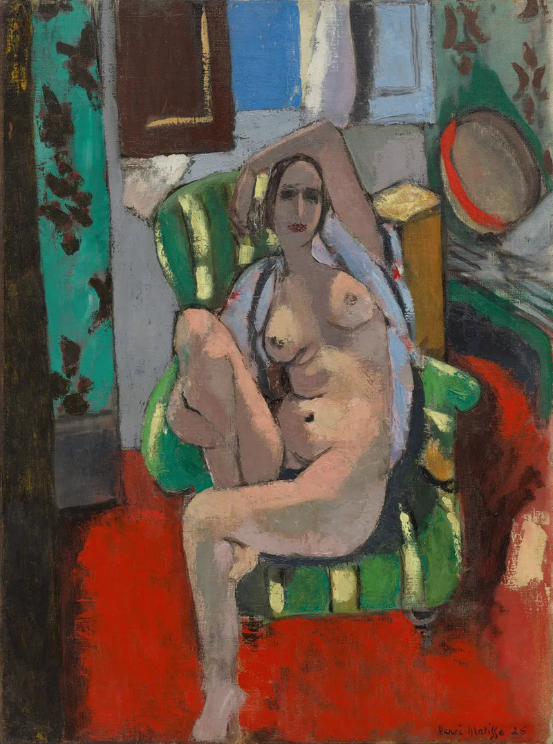 Odalisque au tambourin - Henri Matisse