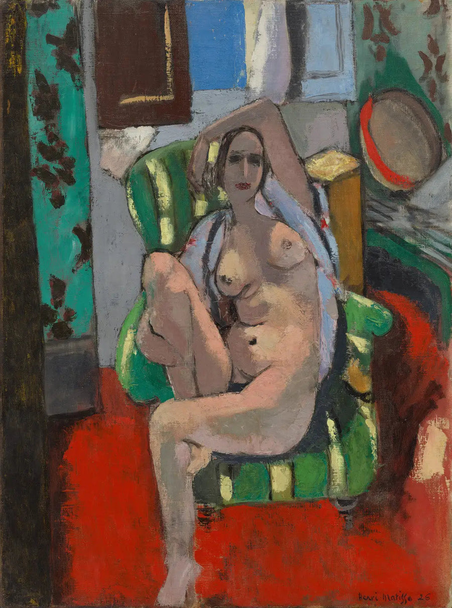 Odalisque au tambourin - Henri Matisse
