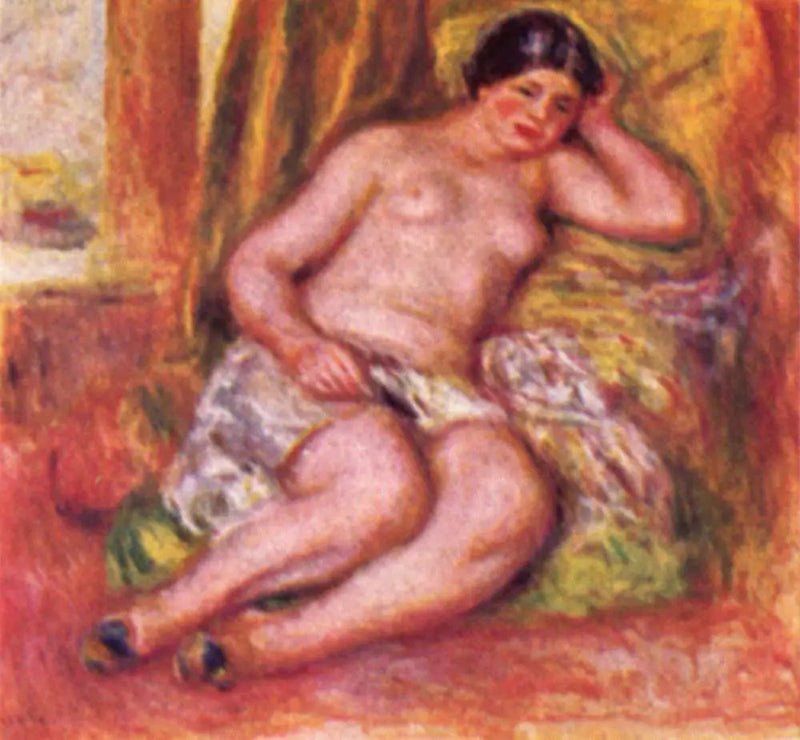 Odalisque endormie - Pierre-Auguste Renoir