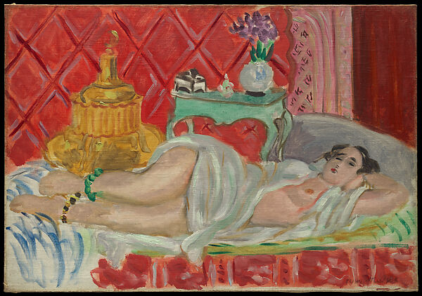 Reproduction du tableau « Odalisque, harmonie rouge - Henri Matisse » par Alpha Reproduction en peinture à l’huile