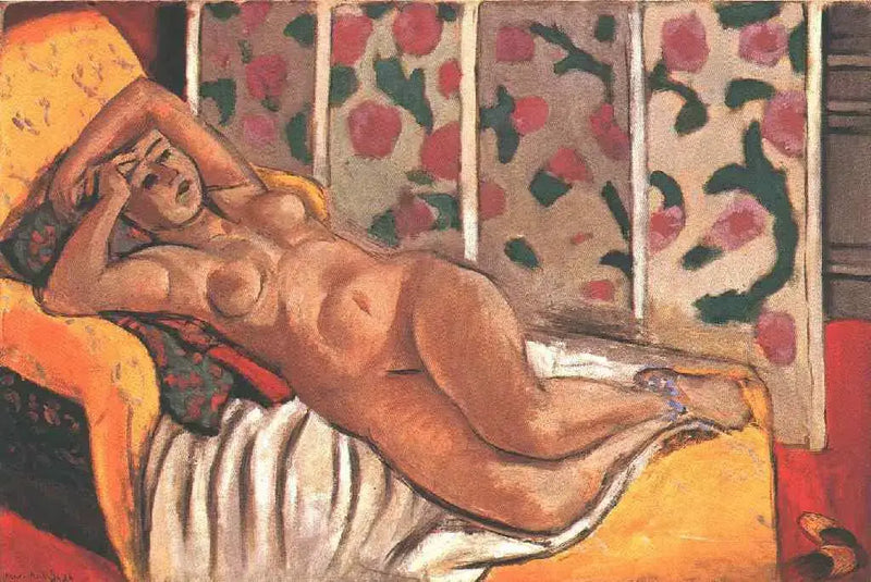 Odalisque jaune - Henri Matisse