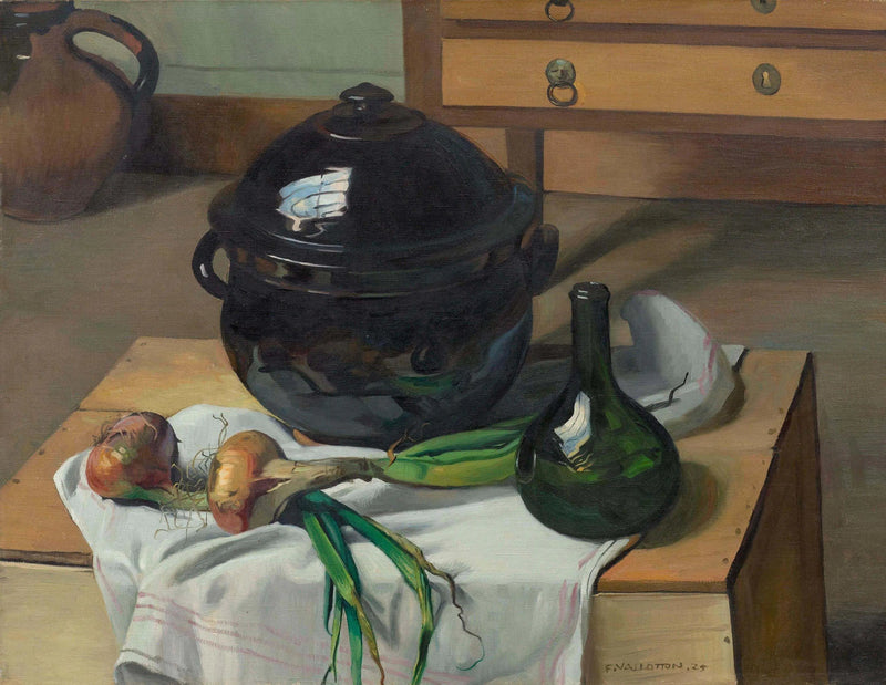 Oignons et soupe - Félix Vallotton