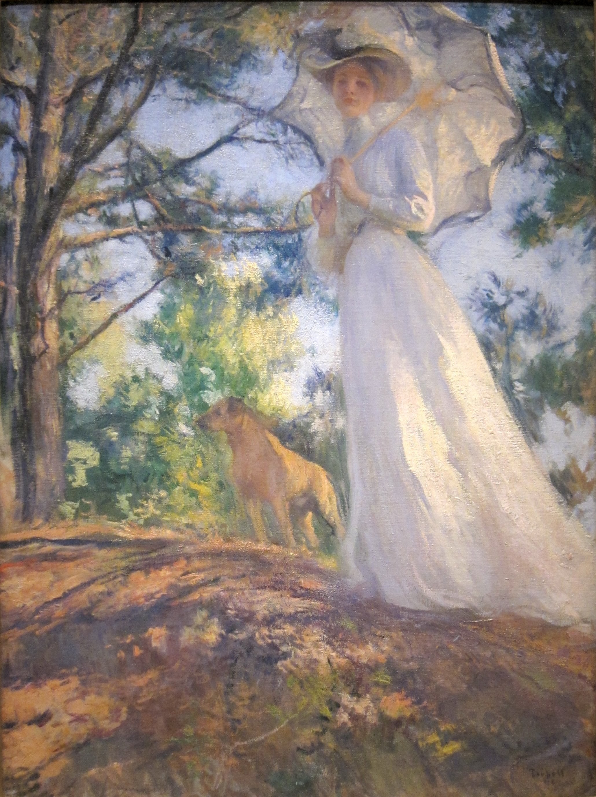 On Bos’n’s Hill - Edmund Charles Tarbell
