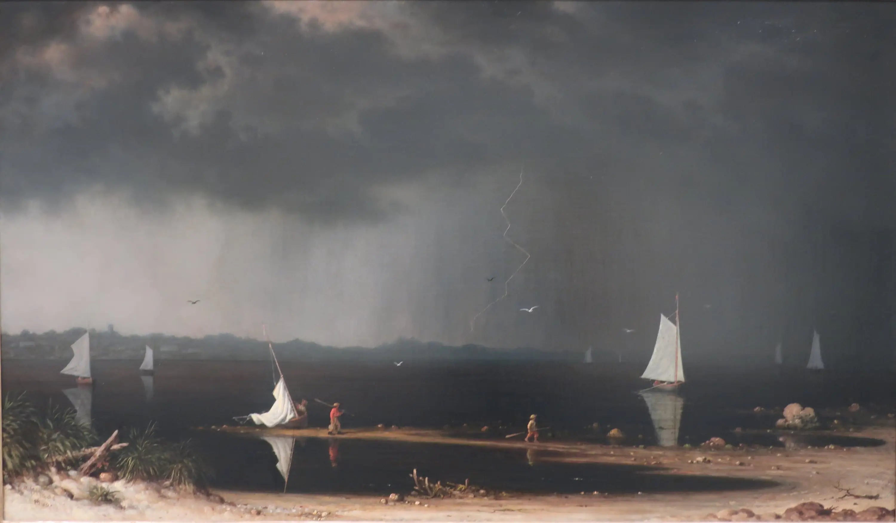 Orage sur la baie de Narragansett - Martin Johnson Heade - Alpha Reproduction