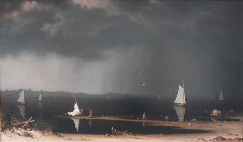 Orage sur la baie de Narragansett - Martin Johnson Heade