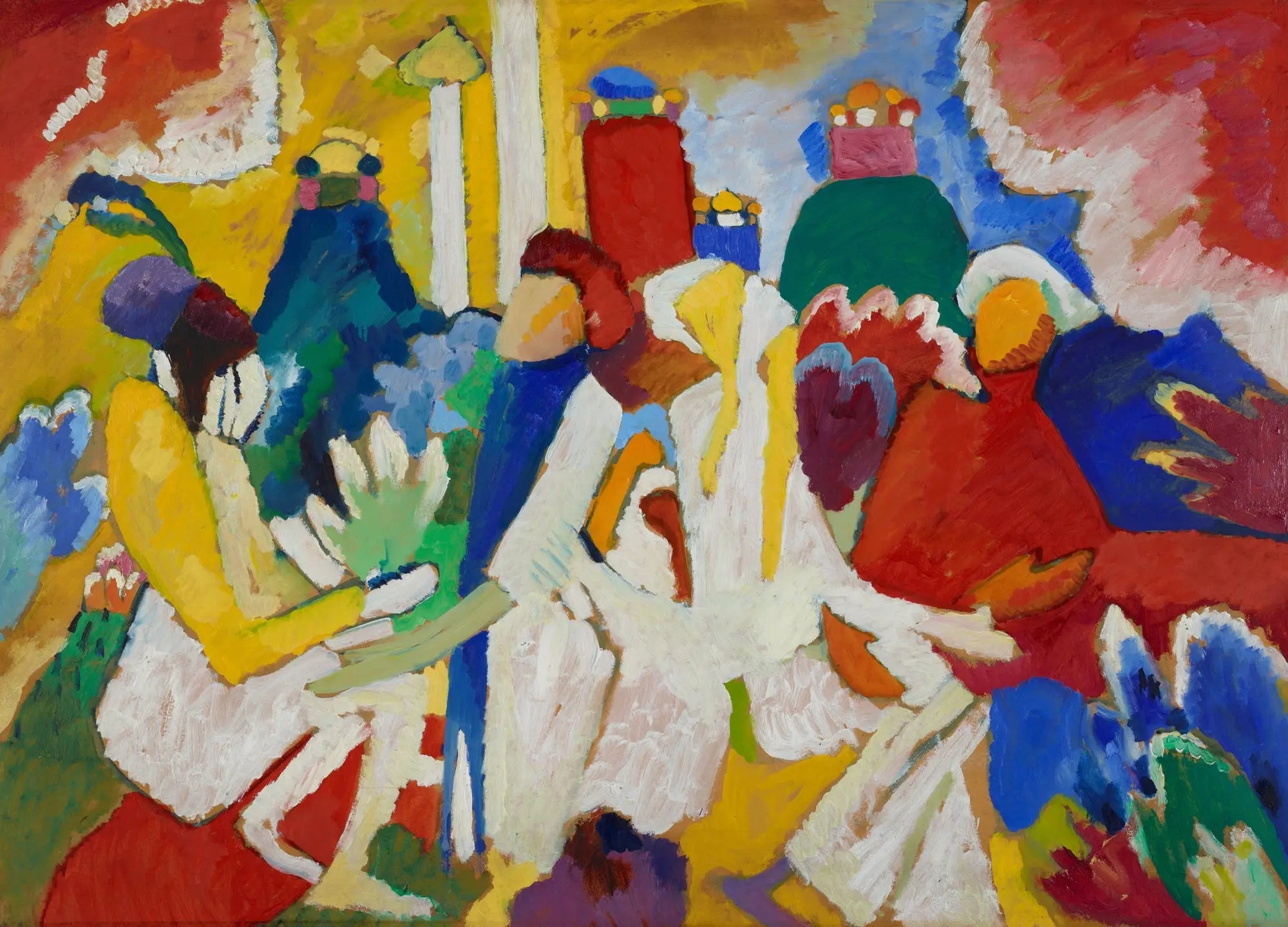 Oriental - Vassily Kandinsky image 1 reproduction de peinture à l’huile