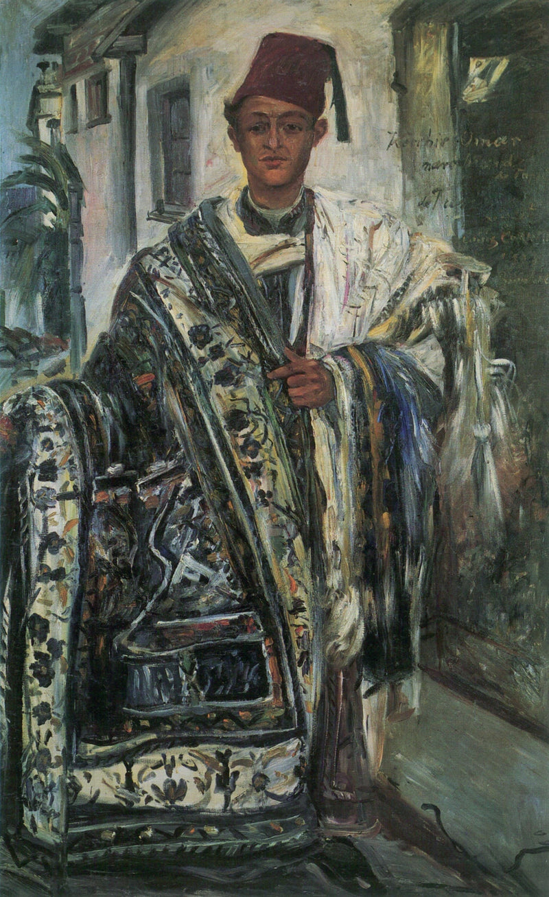 Orientalischer Teppichhändler - Lovis Corinth