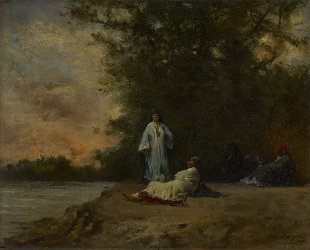 Orientaux - Eugène Fromentin image 1 reproduction artisanale de tableau