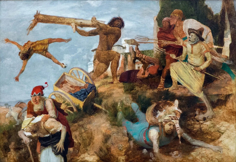 Orlando furioso - Arnold Böcklin