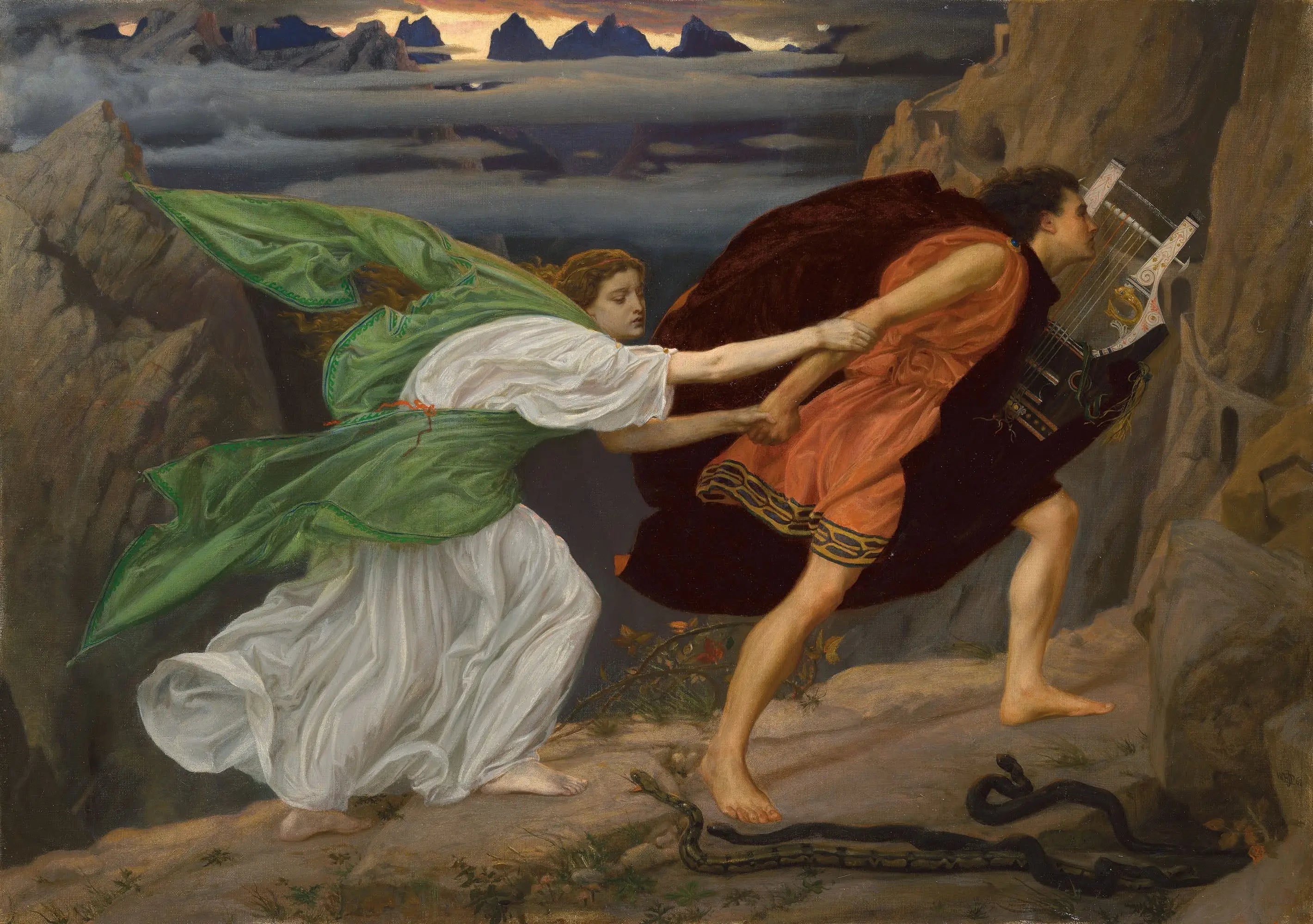 Orphée et Eurydice - Edward Poynter - Alpha Reproduction