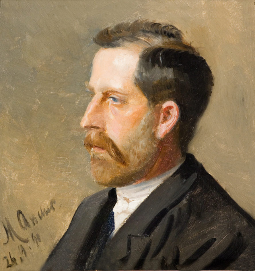 Oscar Boeck - Michael Peter Ancher image 1 reproduction artisanale de tableau