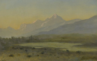 Owens Valley Californie - Albert Bierstadt - Alpha Reproduction