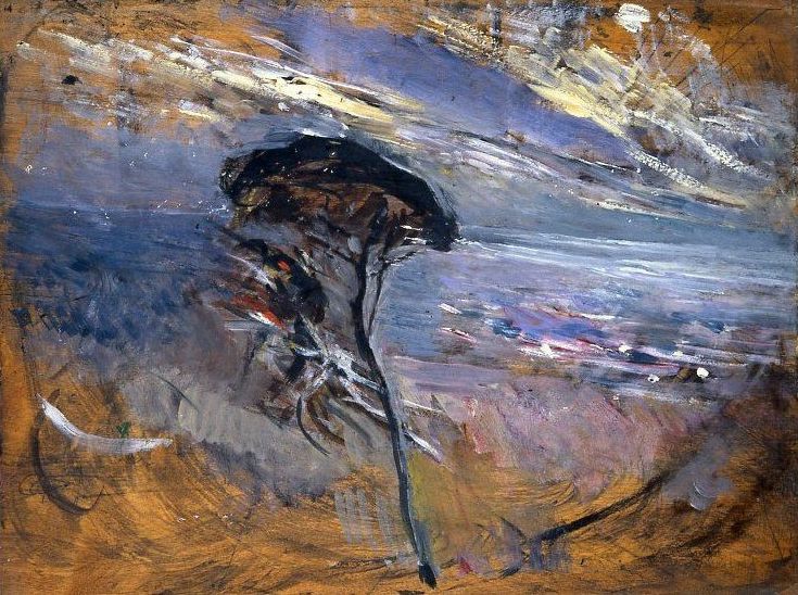 Paesaggio con pino marittimo - Giovanni Boldini
