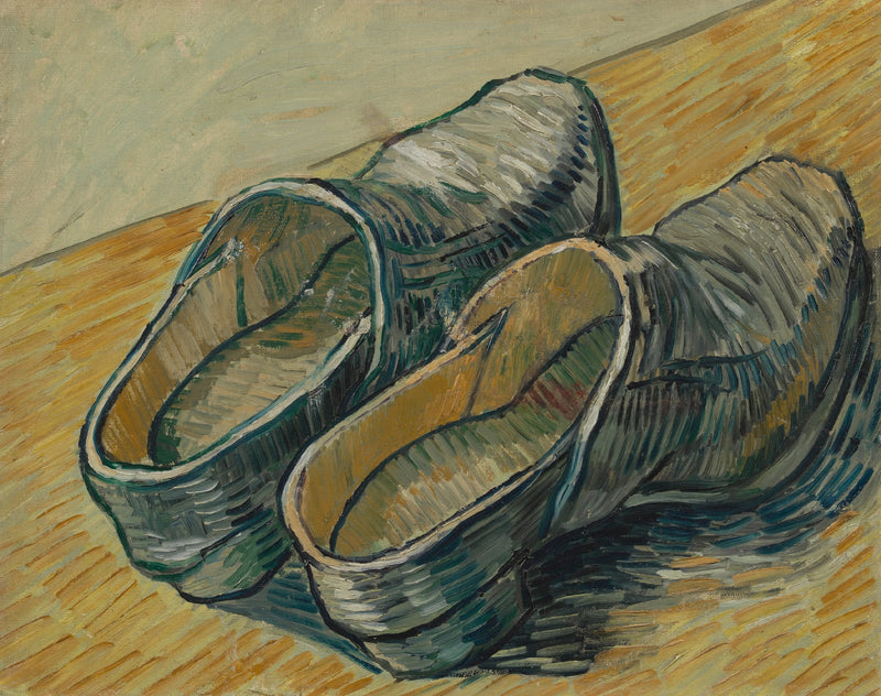 Paire de sabots en cuir, F607 – Vincent van Gogh