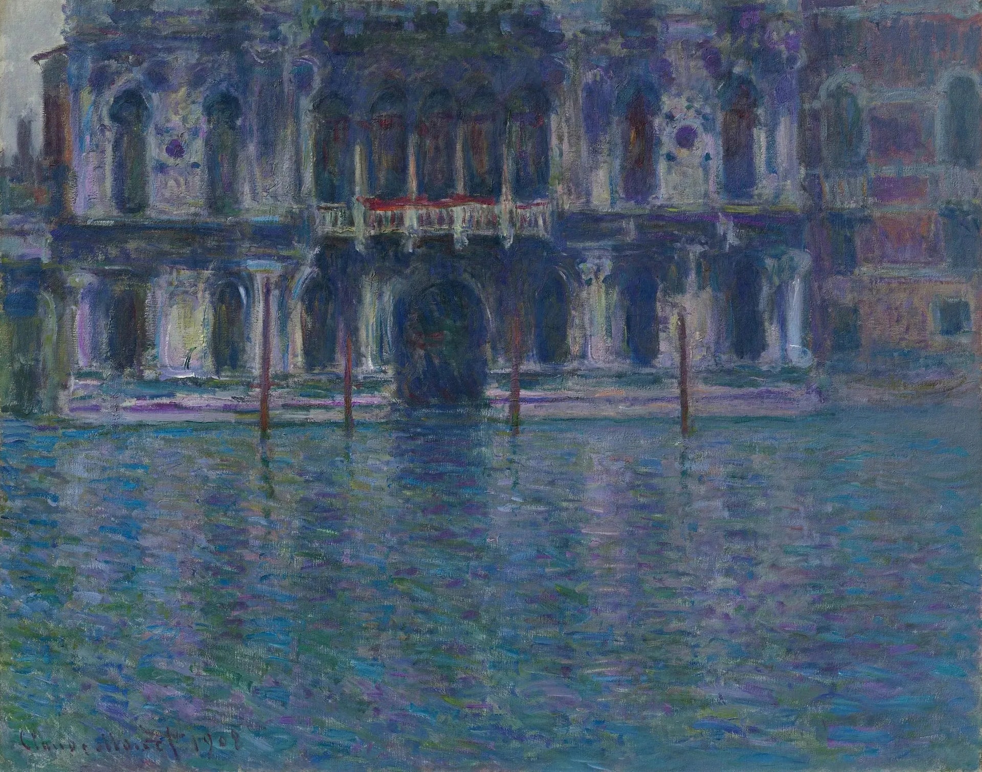 Le Palazzo Contarini de Claude Monet, 1908 – Museum Barberini MB-Mon-31, Wildenstein 1766