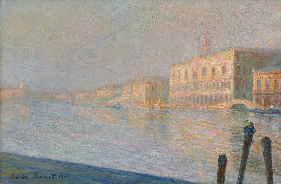 Le Palais Ducal à Venise W1770 – Claude Monet