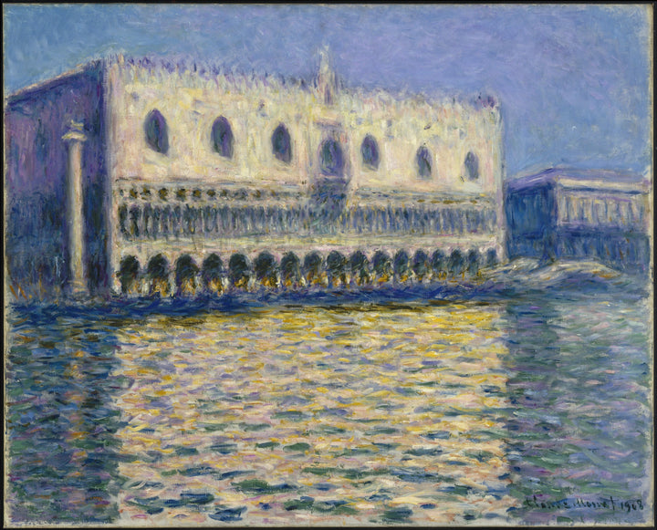 Le Palais ducal W1743 – Claude Monet