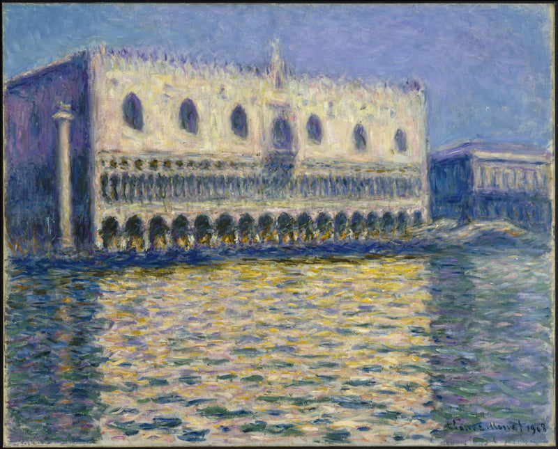 Le Palais ducal W1743 – Claude Monet