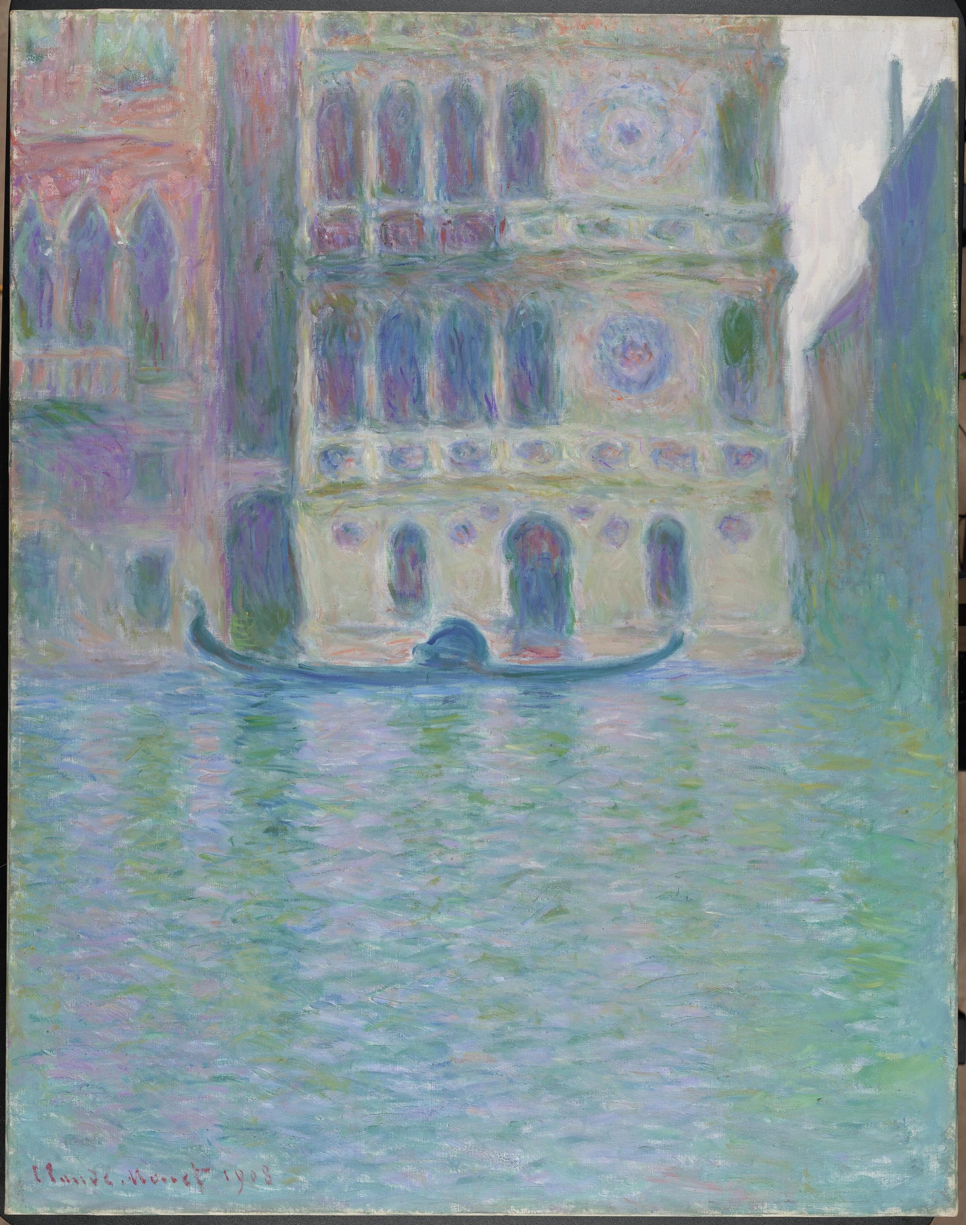 Le Palais Dario de Claude Monet, 1908 – Amgueddfa Cymru, NMW A 2481, Wildenstein 1759