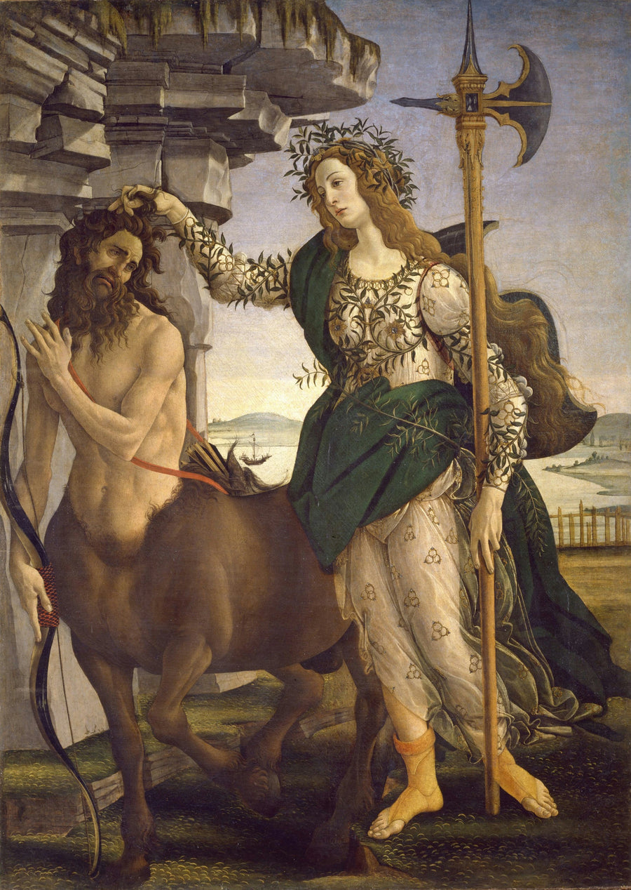Pallas et le Centaure, vers 1480-1485 – Sandro Botticelli