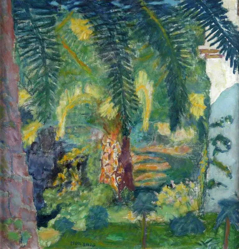 Palmiers au Cannet - Pierre Bonnard