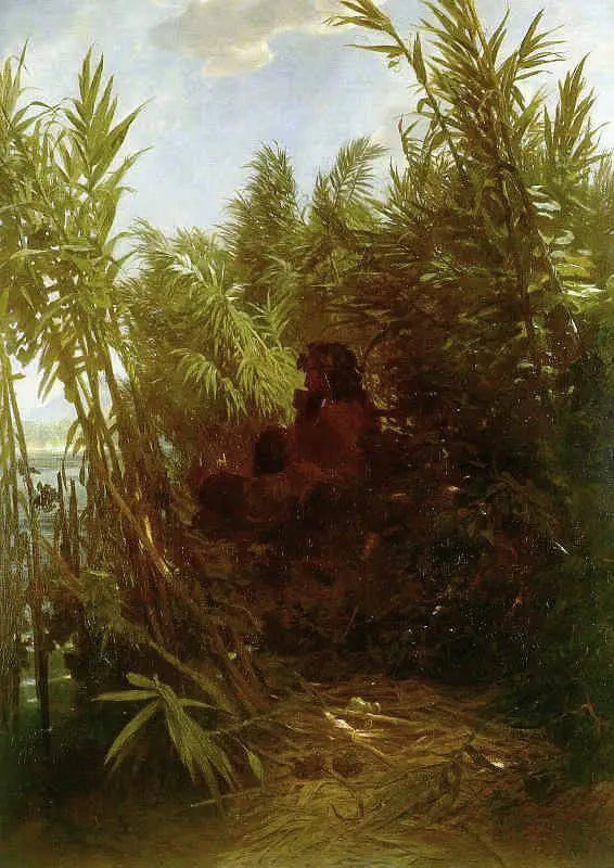 Pan dans le roseau - Arnold Böcklin