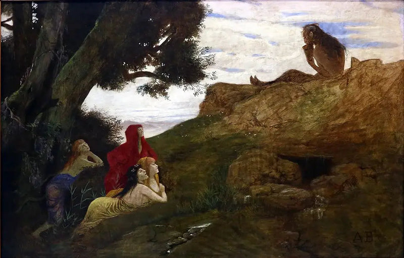 Pan et Dryades - Arnold Böcklin