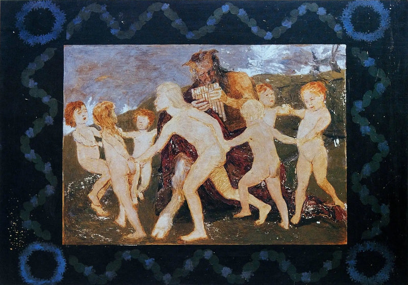Pan im Kinderreigen - Arnold Böcklin