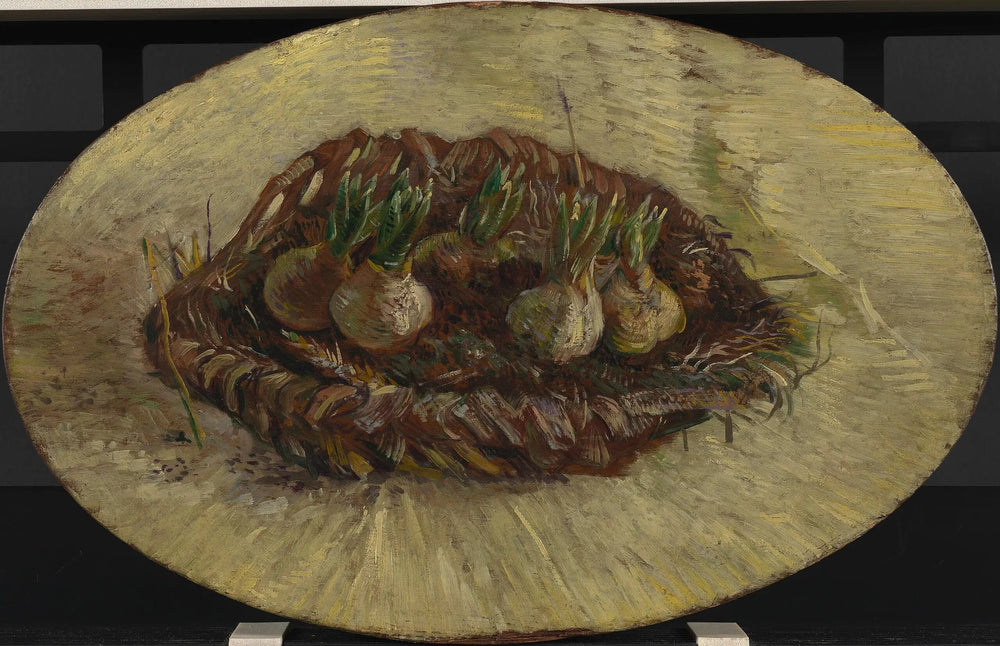 Panier de bulbes de jacinthes - Vincent van Gogh image 1 reproduction de peinture à l’huile