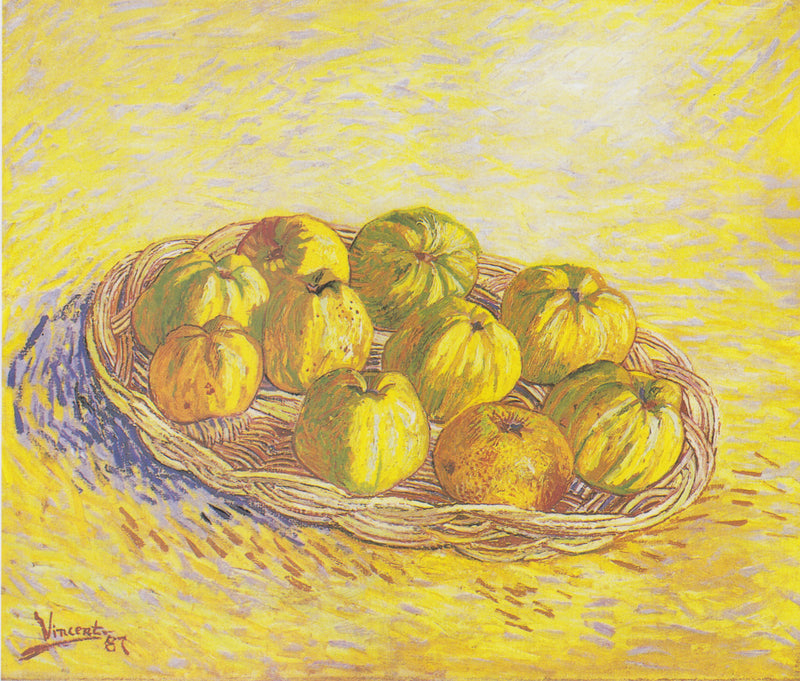 Nature morte, panier de pommes, F379 – Vincent van Gogh