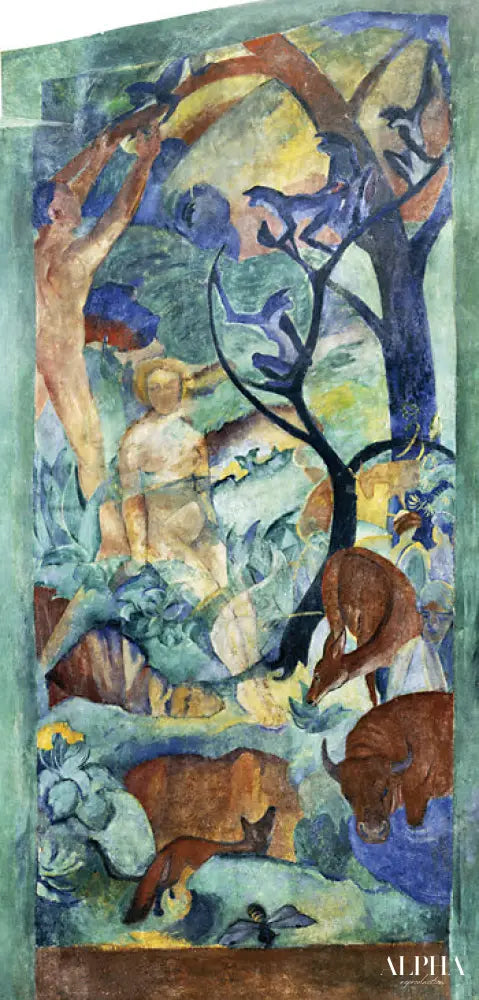 Paradis 1912 - August Macke - Reproductions de tableaux et peintures haut de gamme