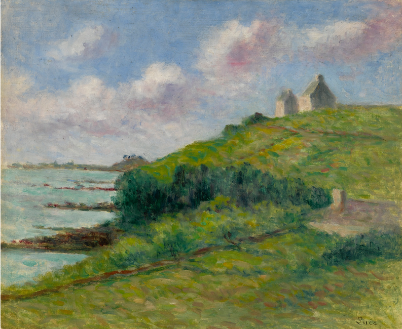 Paramé, la maison sur les dunes - Maximilien Luce