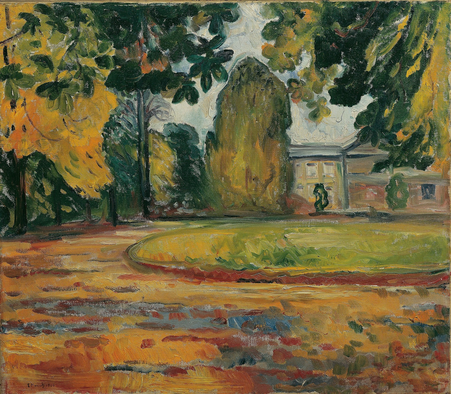 parc à Kösen - Edvard Munch