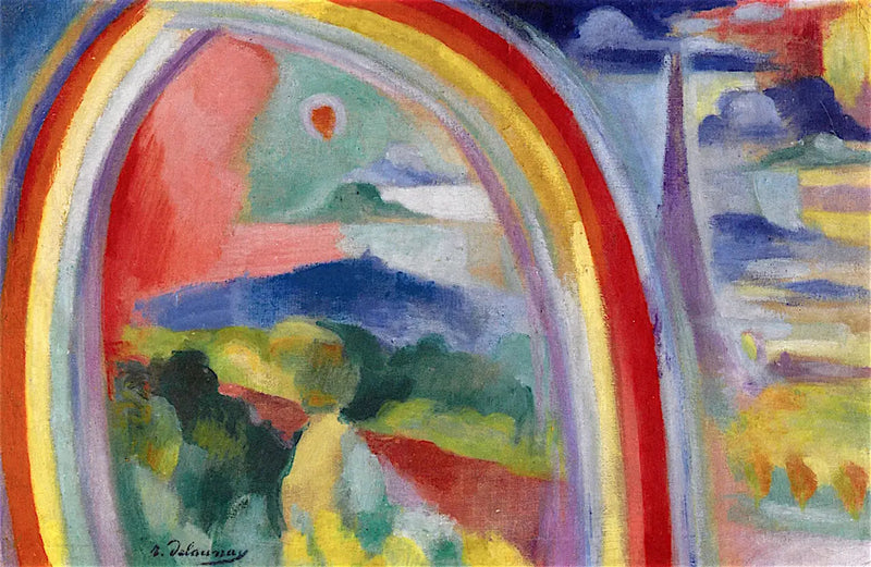 Paris avec arc-en-ciel - Robert Delaunay