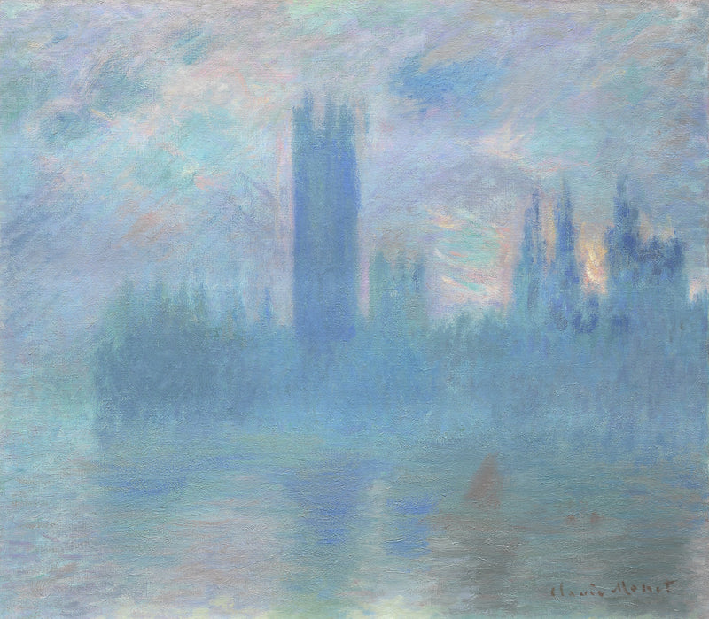 Le Parlement de Londres, Chicago W1600 – Claude Monet